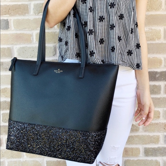 kate spade Handbags - Kate Spade Large Penny Tote Glitter